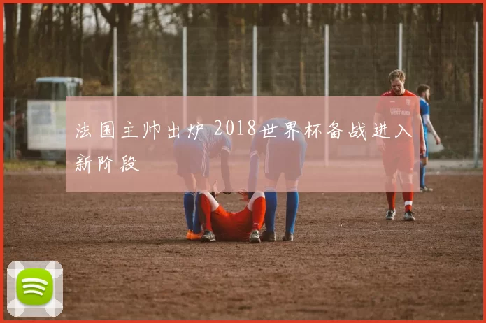 法国主帅出炉 2018世界杯备战进入新阶段